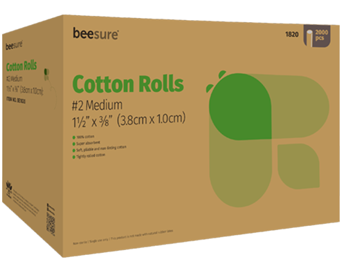 Cotton Rolls - BeeSure®