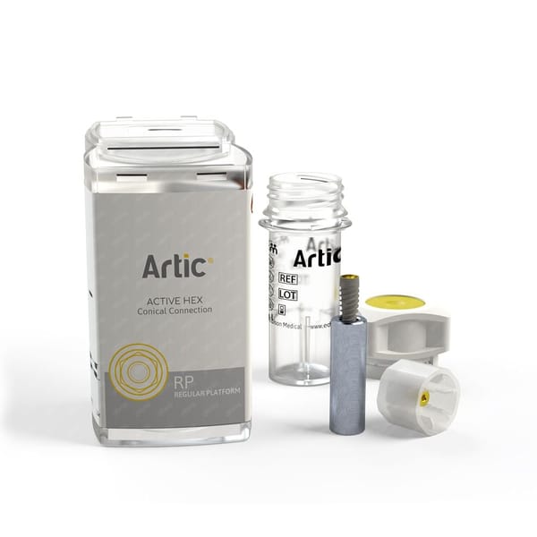 Artic® Dental Implant – Active Hex – Conical Connection RP