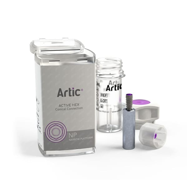 Artic® Dental Implant – Active Hex – Conical Connection NP