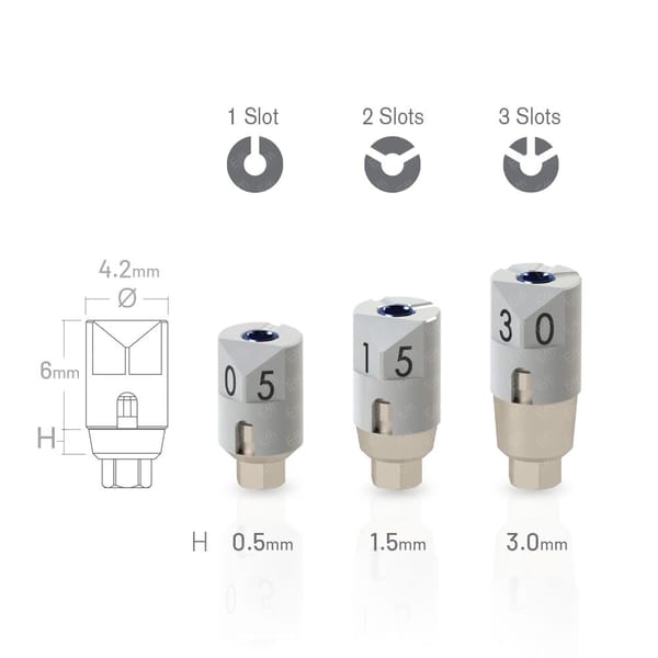 Straight Scan Post compatible with GMI® Frontier Ø3.3 - Ø4.25 IH 3.5 RP