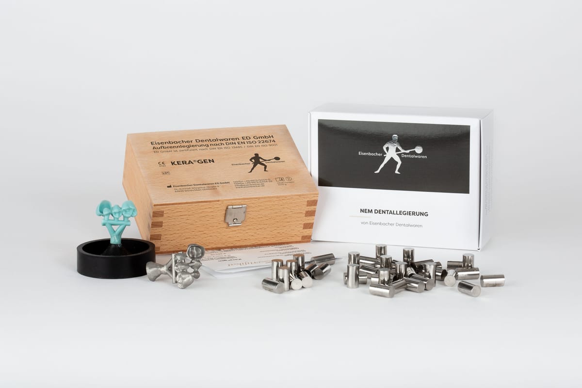 KERA®GEN – Eisenbacher Dentalwaren ED, Legierungen und Lote