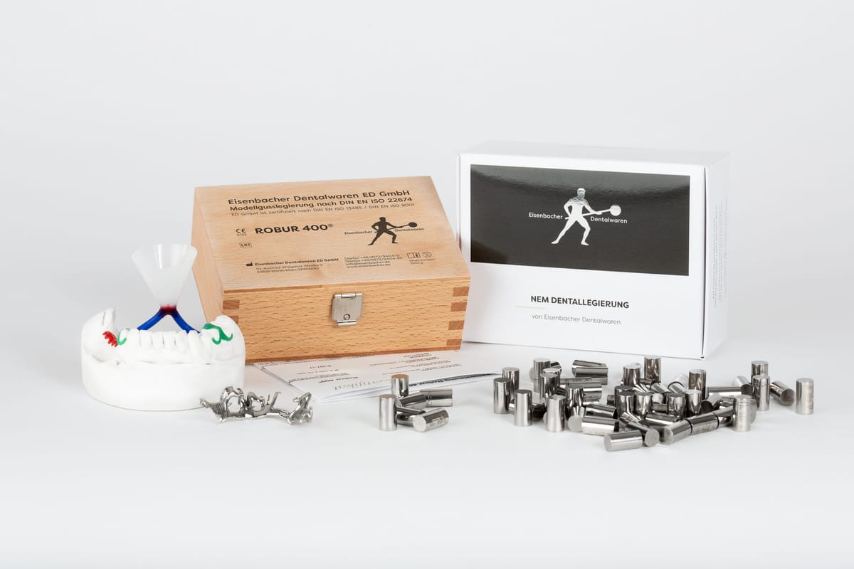 ROBUR 400® – Eisenbacher Dentalwaren ED, Alloys and Solders