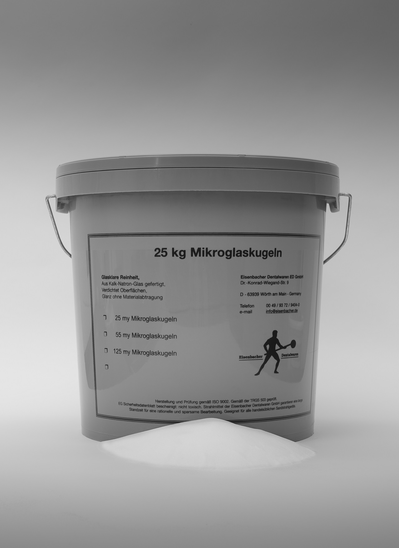 MIKRO-GLASPERLEN – Eisenbacher Dentalwaren ED, Abrasive Blasting Media