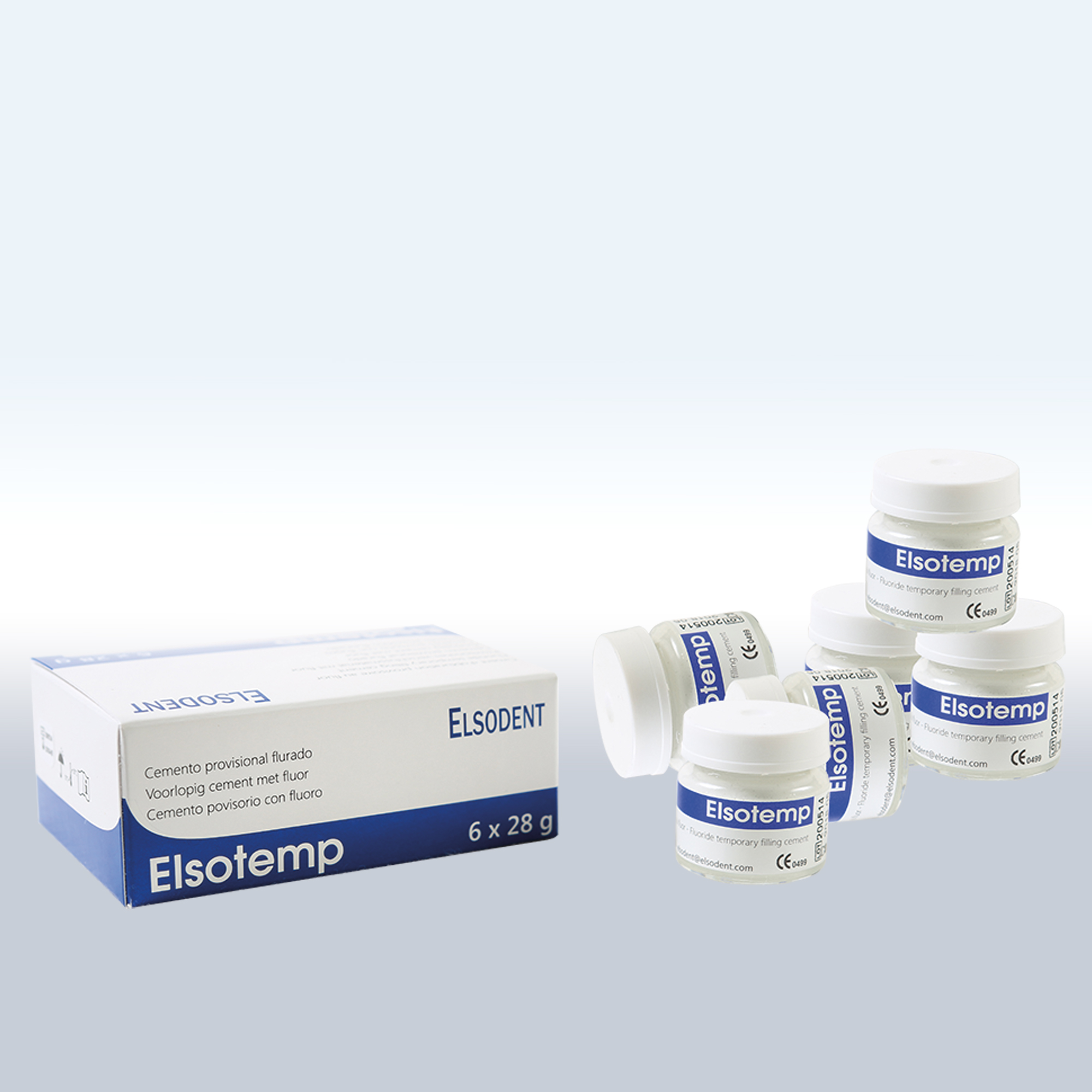 ELSOTEMP Temporary Filling Cement Grey