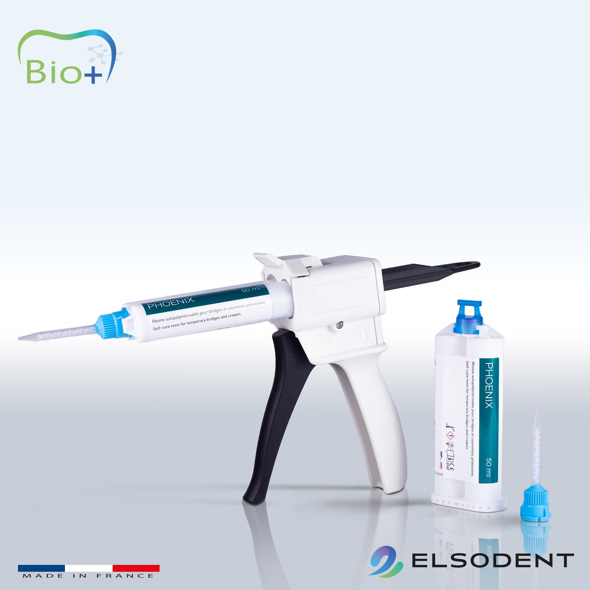 PHOENIX G-50 Applicator Gun – ELSODENT SAS, Provisorische Kronen