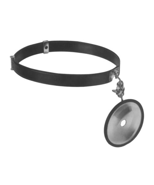 head mirror with black plastic head band – EMERALD INSTRUMENTS, Lupenbrillen und Mikroskope