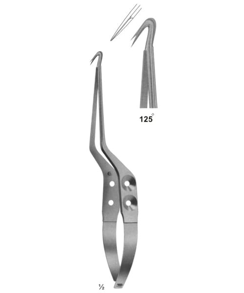 DEBAKEY Circum Flex Micro Scissor – EMERALD INSTRUMENTS, Surgical Instruments