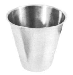 19-153 90 x 90 mm Metal Cup – EMERALD INSTRUMENTS, Instrumente für Zahntechnik