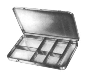 19-189 Instruments Tray – EMERALD INSTRUMENTS, Trays, Sterilization Containers and Accessories