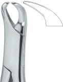 Molars , Slender Jaw – EMERALD INSTRUMENTS, Extraction Forceps