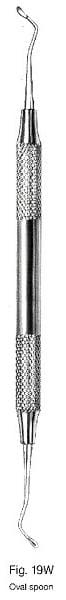 Oval spoon Fig 19W – EMERALD INSTRUMENTS, Filling Instruments