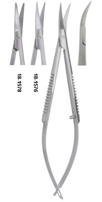 CASTROVIEJO Corneal Scissors – EMERALD INSTRUMENTS, Surgical Instruments