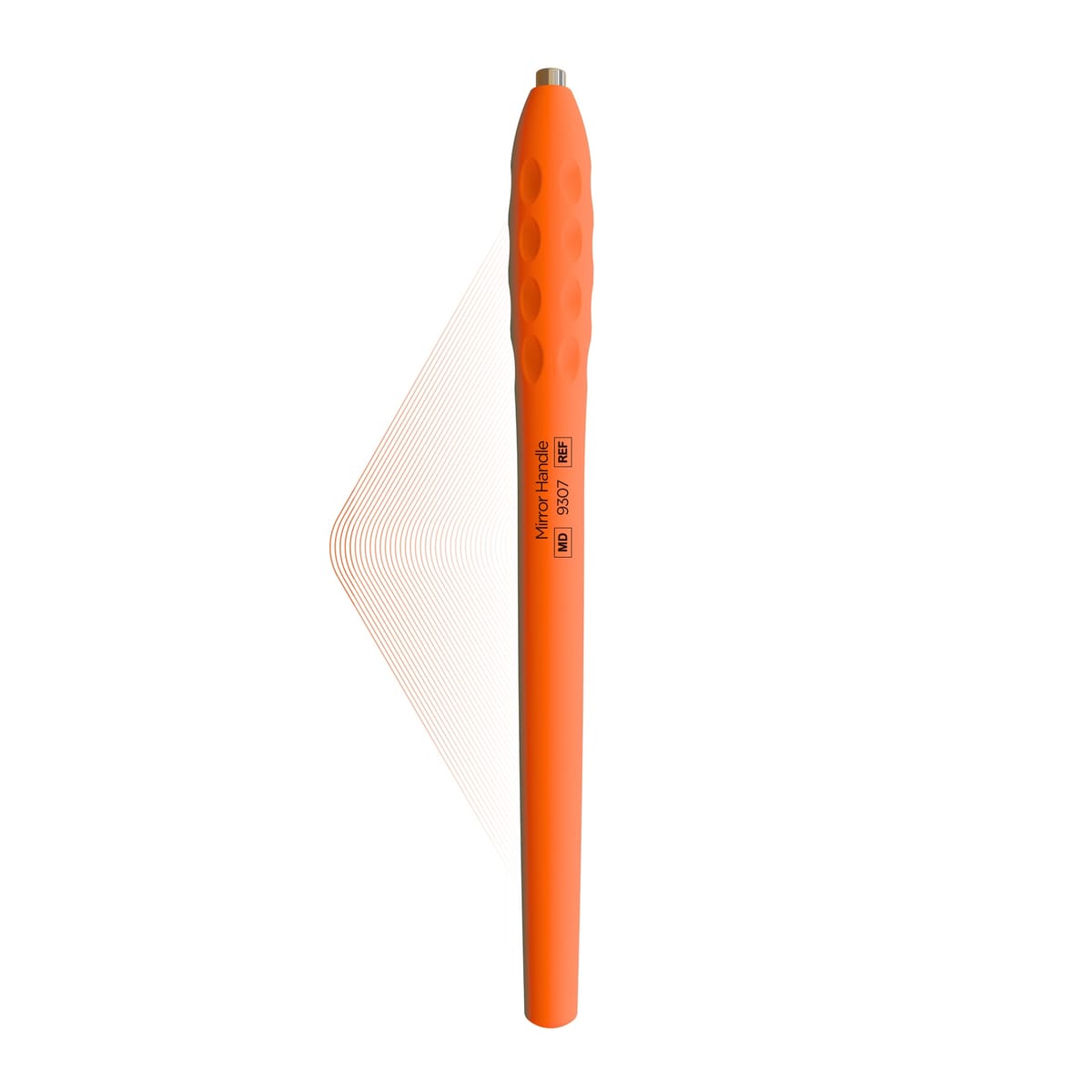 ErgoLite Mirror handle, Citrus Orange | ErgoLite X 10499 – ErgoDenta ApS, Mouth Mirrors and Accessories