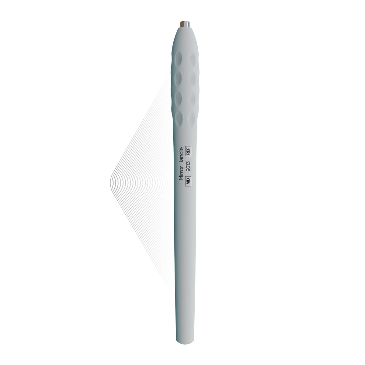 ErgoLite Mirror handle, Misty Cyan | ErgoLite X 10503 – ErgoDenta ApS, Mundspiegel und Zubehör