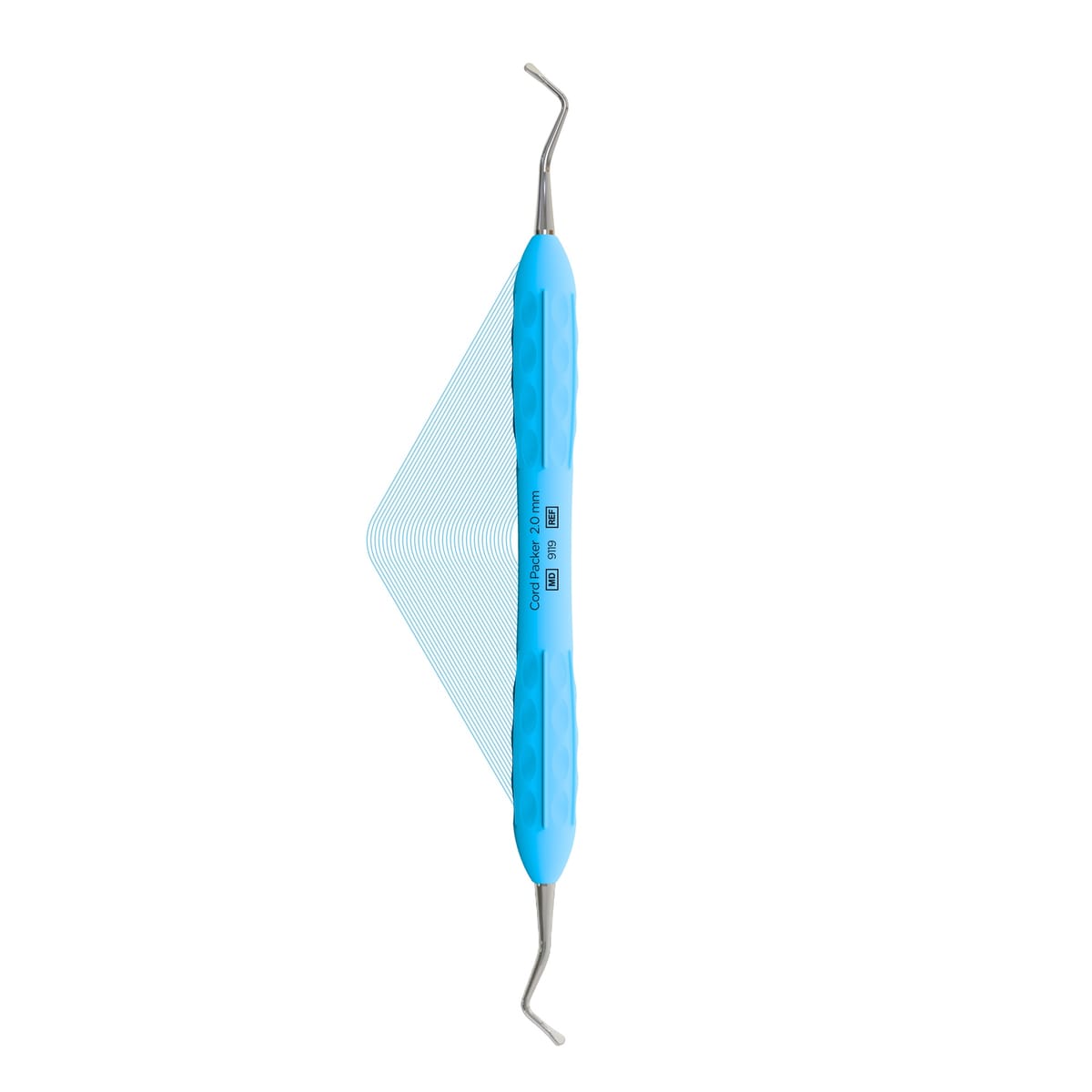 Cord Packer 2.0 mm | ErgoLite X 9119 – ErgoDenta ApS, Retraction Cords / Rings