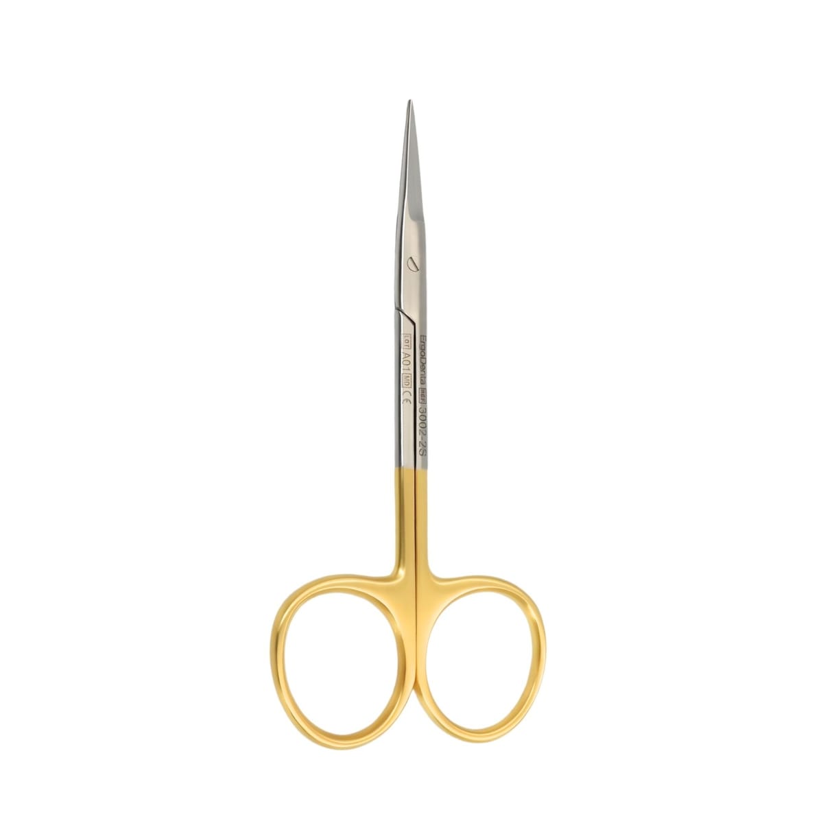 Iris Scissor, Straight, 11.5cm, TC | ErgoDenta 3002-2S – ErgoDenta ApS, Chirurgische Instrumente