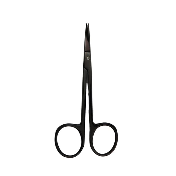 Black Scissors, IRIS, Straight, 10cm