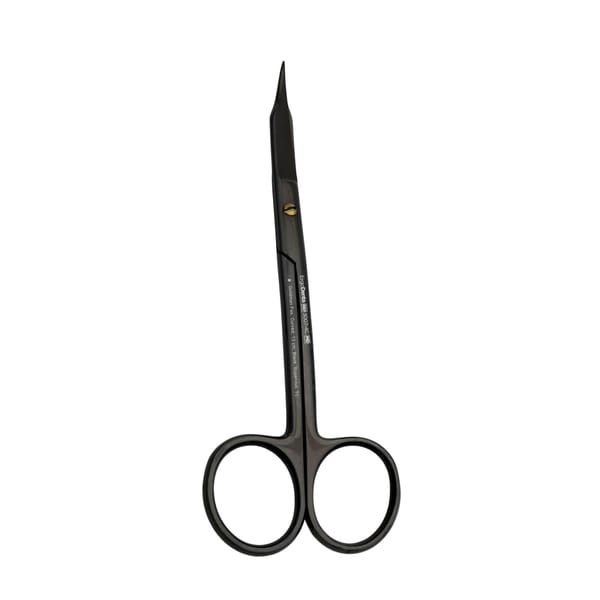 Black Scissors, Goldman-Fox, Curved, 12.5cm
