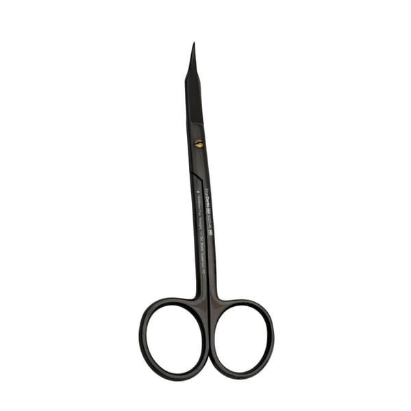 Black Scissors, Goldman-Fox, Straight, 12.5cm