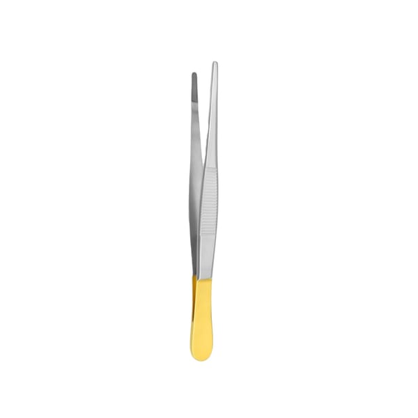 Anatomical Dressing Forceps, Standard Pattern, 13cm, TC | ErgoDenta 3646-2