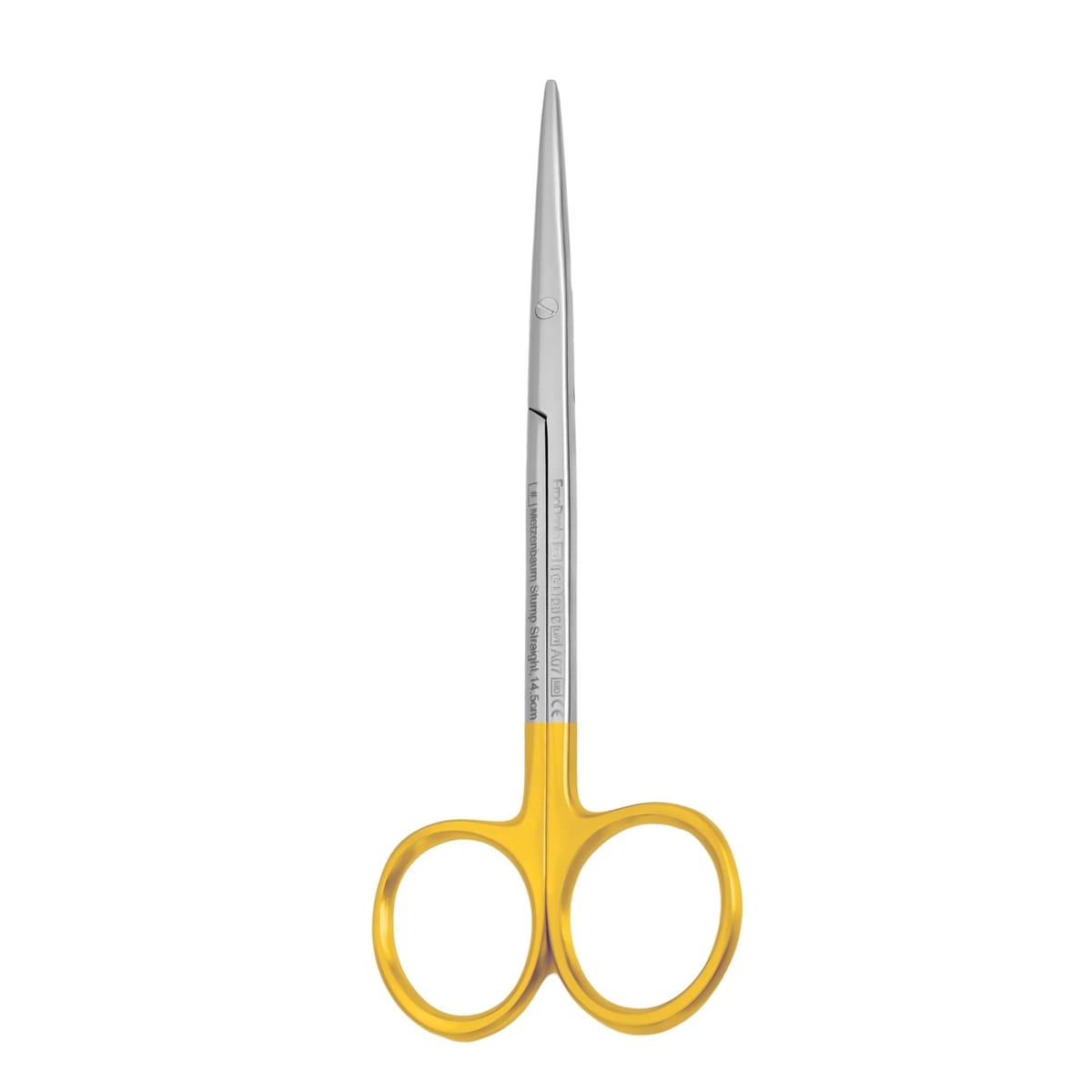 Metzenbaum Stump Scissor, Straight, 14.5cm, TC | ErgoDenta 3011-2S – ErgoDenta ApS, Other Surgical Instruments