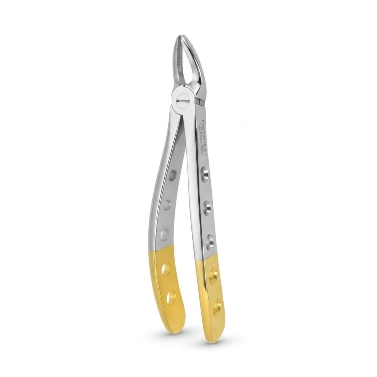 Upper Front | Diamond Extraction Forcep | ErgoDenta 5025-30S – ErgoDenta ApS, Diamond-Coated Extraction Forceps