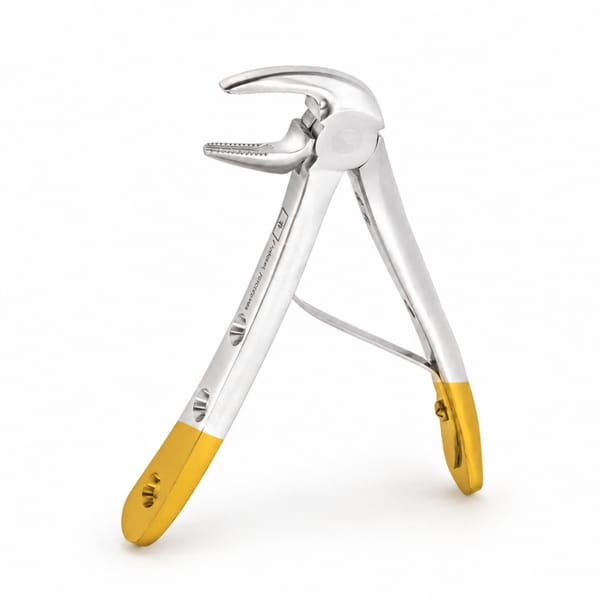 Fig. 5, Lower Incisors | Diamond Child Extraction Forcep | ErgoDenta 5020-5