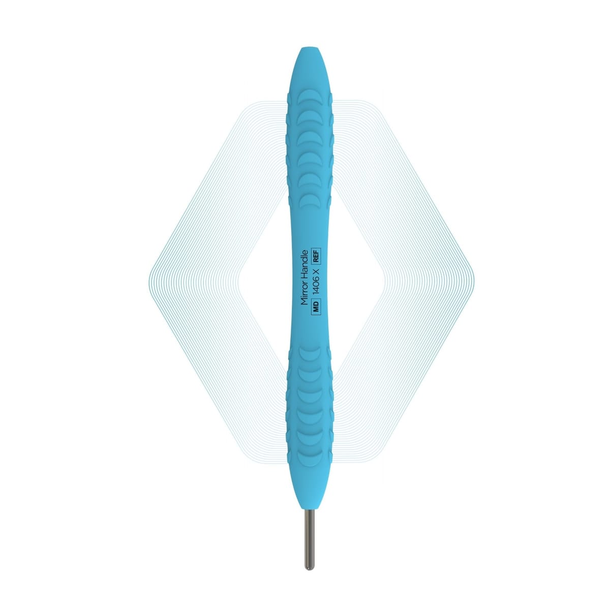 Mirror handle, Aqua Light | ErgoX® 1406 X – ErgoDenta ApS, Mouth Mirrors and Accessories