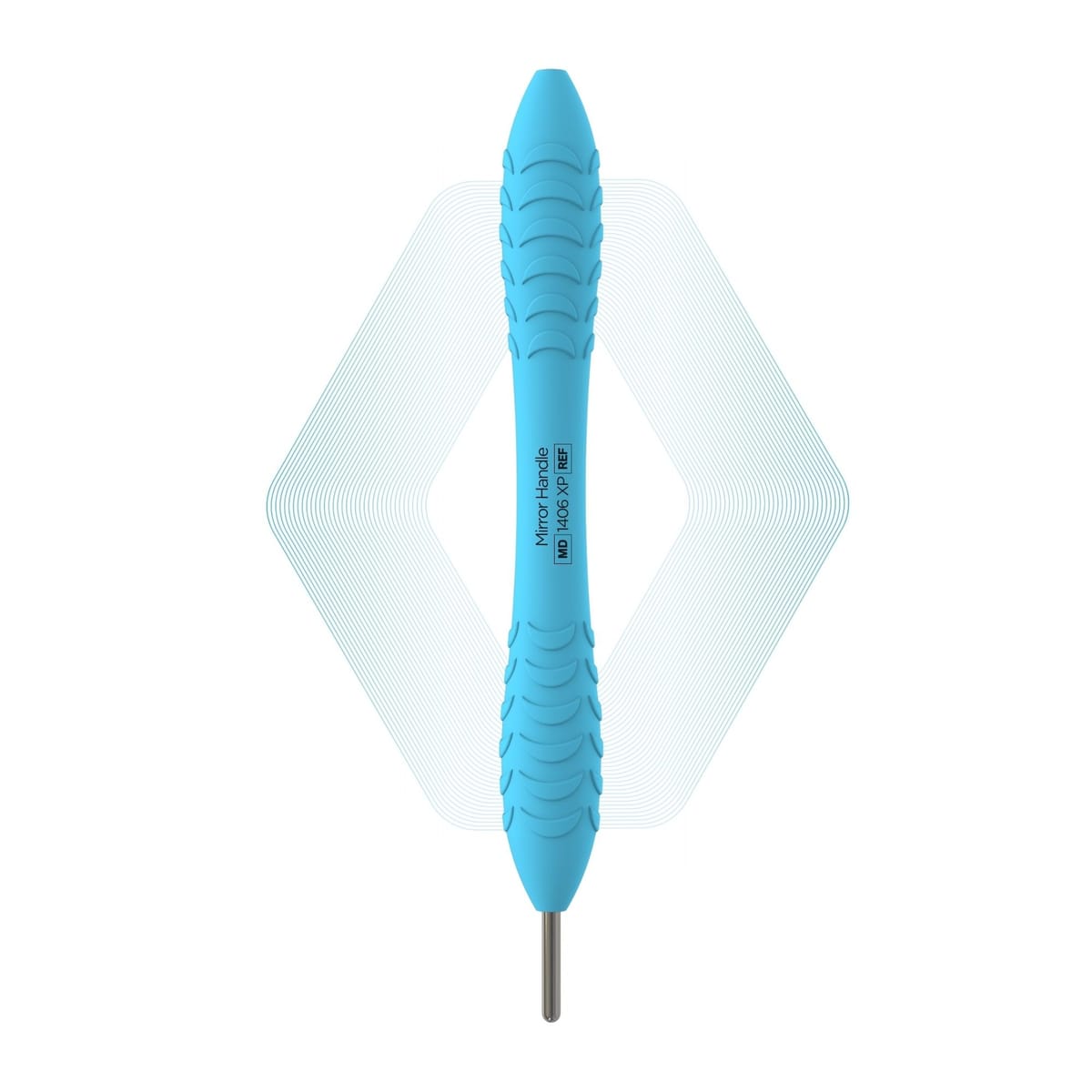 Plus, Mirror handle, Aqua Light | ErgoX® Plus 1406 XP – ErgoDenta ApS, Mouth Mirrors and Accessories