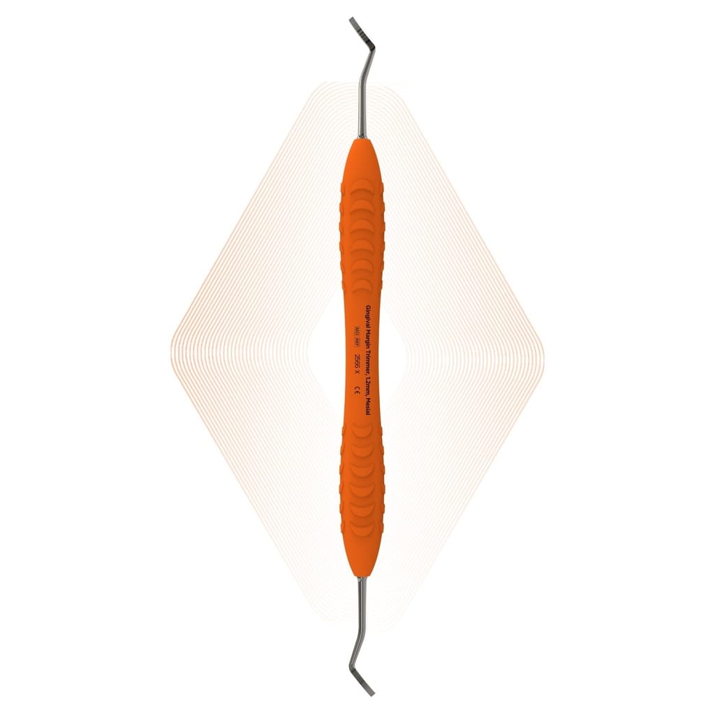 Gingival Margin Trimmer, 1.2mm, Mesial | ErgoDenta 11216 – ErgoDenta ApS, Composite-Instrumente
