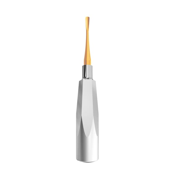 Luxating Elevator Gold, Curved, 5mm — Standard Handle | ErgoDenta 6001-8G