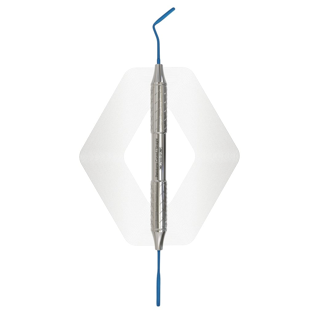 Periotome 1, Curved / Straight, 2.2mm-2.2mm | ErgoDenta 11484 – ErgoDenta ApS, Root Elevators