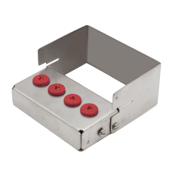 Bur Holder for 4, Red | ErgoDenta 7381R