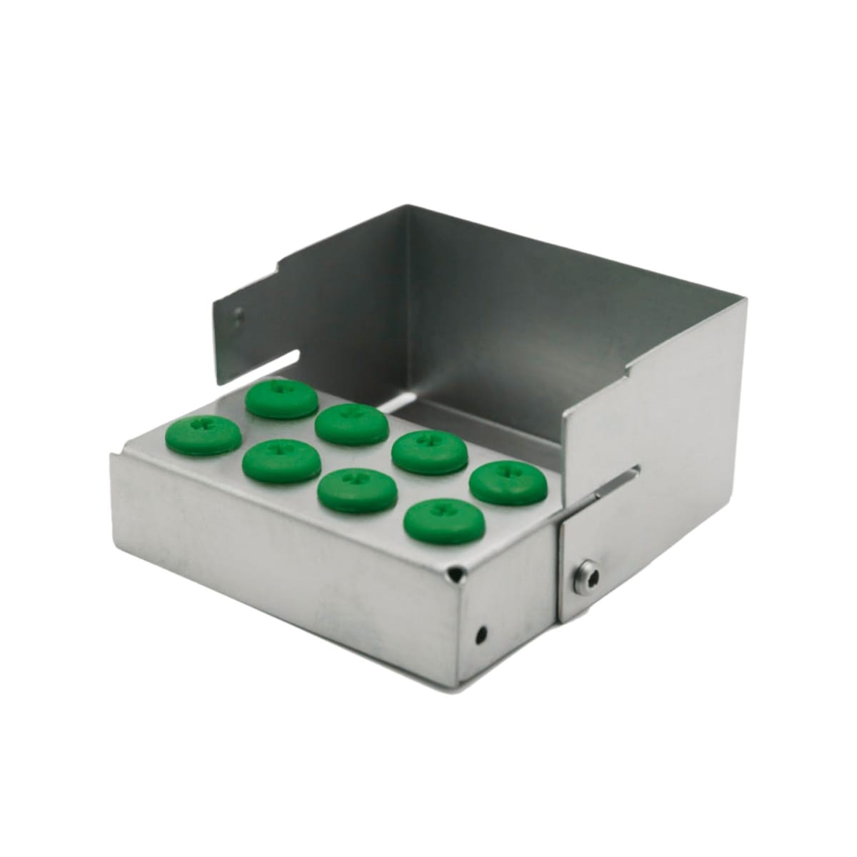 Bur Holder for 8, Green | ErgoDenta 7382G – ErgoDenta ApS, Bur Stands