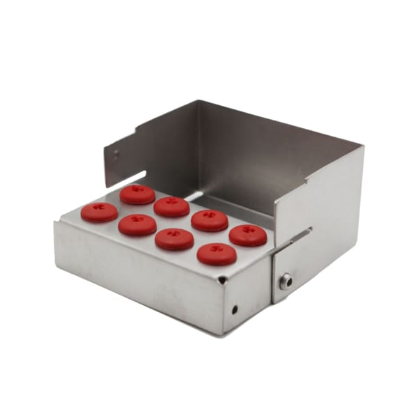 Bur Holder for 8, Red | ErgoDenta 7382R