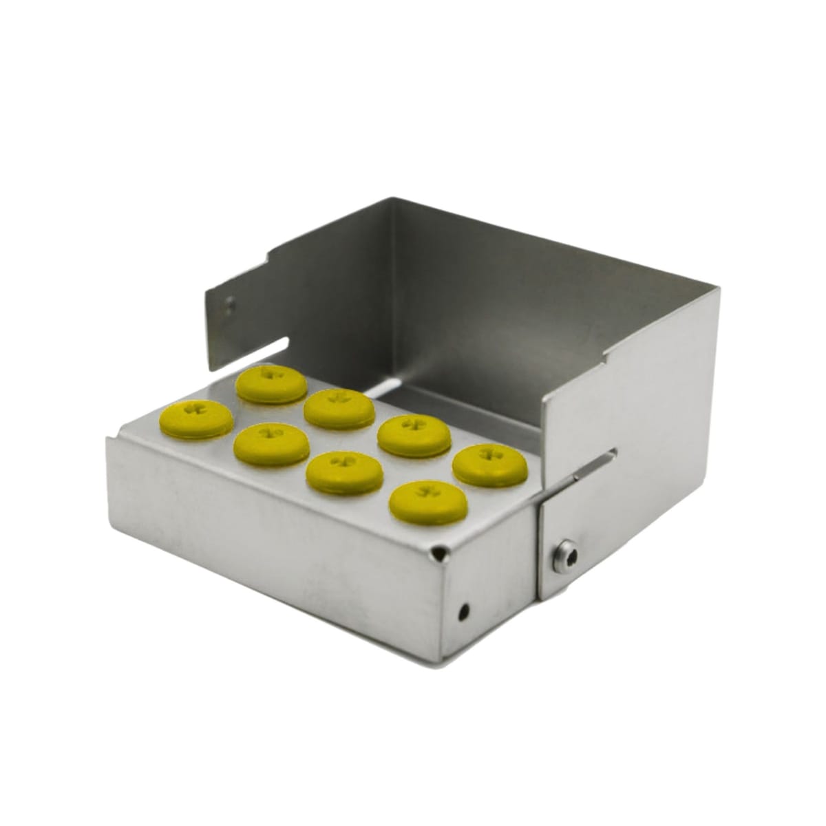Bur Holder for 8, Yellow | ErgoDenta 7382Y – ErgoDenta ApS, Bur Stands
