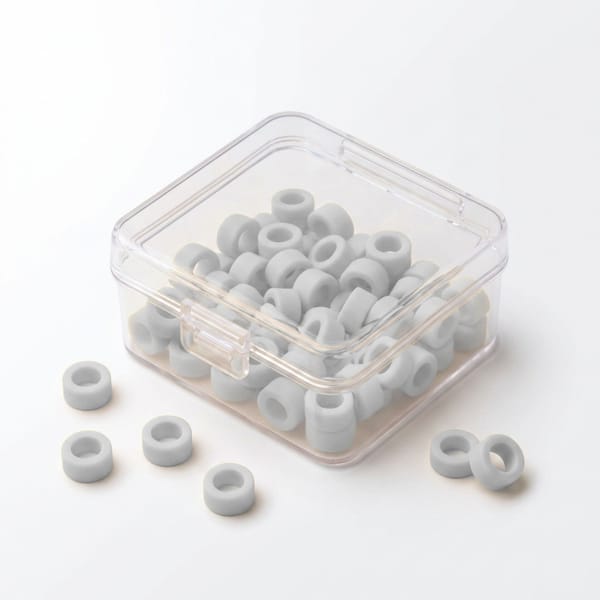 Color Coded Rings, Large, 25 pcs/box — White | ErgoDenta 5641W