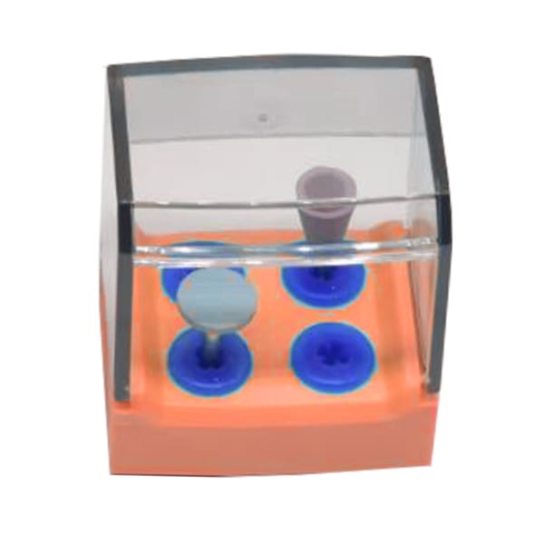 Equipment of high temperature and high pressure disinfection box, 4 Holes, Orange | ErgoDenta 7456O