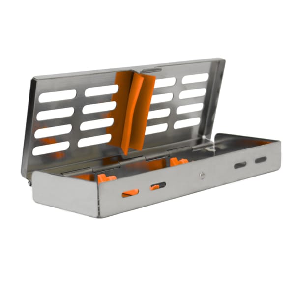 Sterilization Cassette for 5, Orange | ErgoDenta 5531O