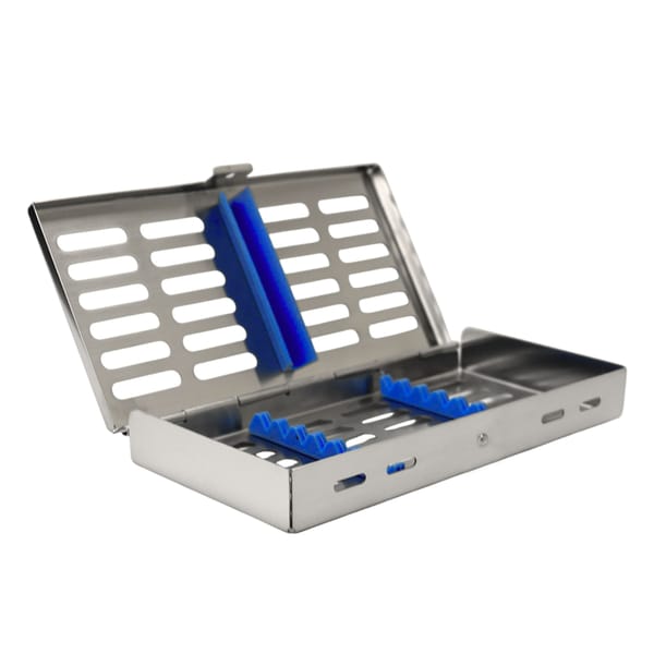 Sterilization Cassette for 7, Blue | ErgoDenta 5532B