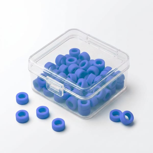 Color Coded Rings, Large, 25 pcs/box — Blue | ErgoDenta 5641B