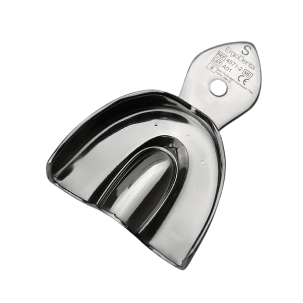 Non-Perforated Impression Tray – Upper Jaw – Size S 4571-2