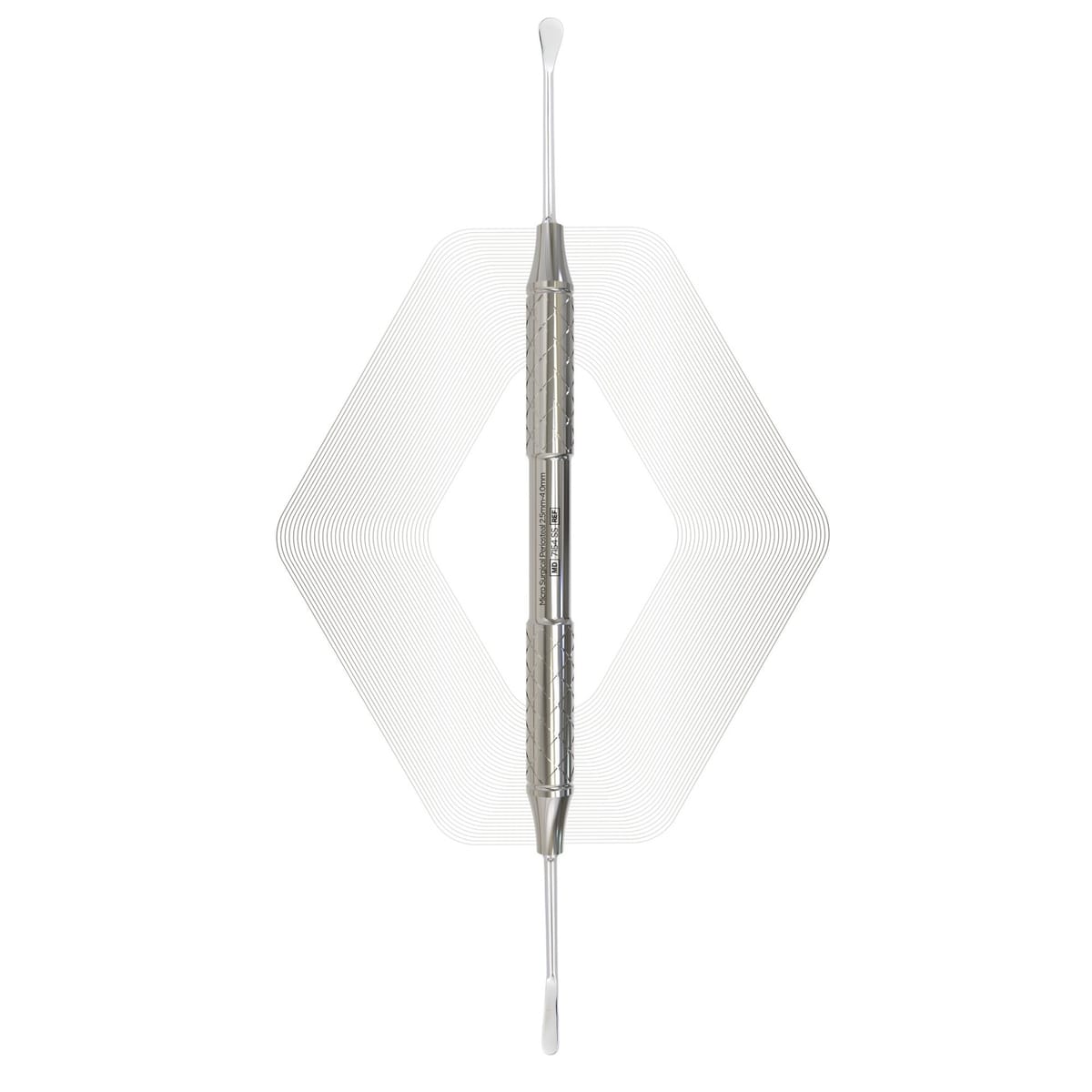 Micro Surgical Periosteal elevator 7154 SS – ErgoDenta ApS, Periosteal Elevators - Elevators