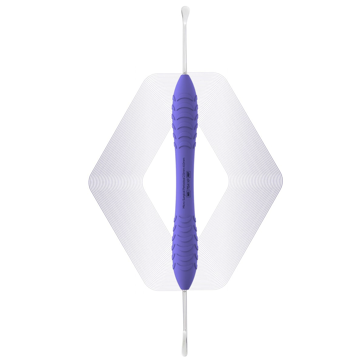 Micro Surgical Periosteal elevator 7154 XP – ErgoDenta ApS, Periosteal Elevators - Elevators