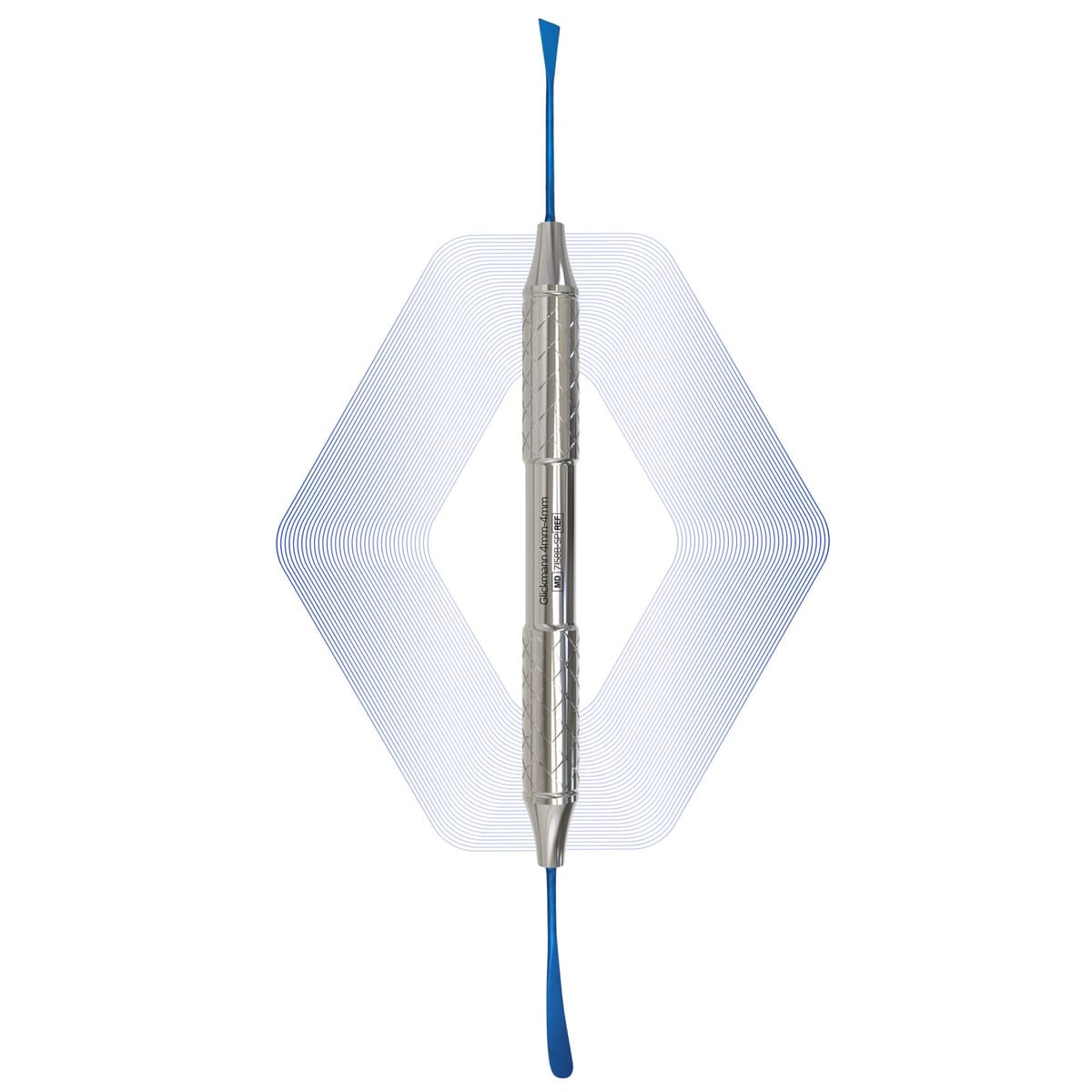 Glickmann, 4mm-4mm 7158B-SP – ErgoDenta ApS, Periosteal Elevators - Elevators
