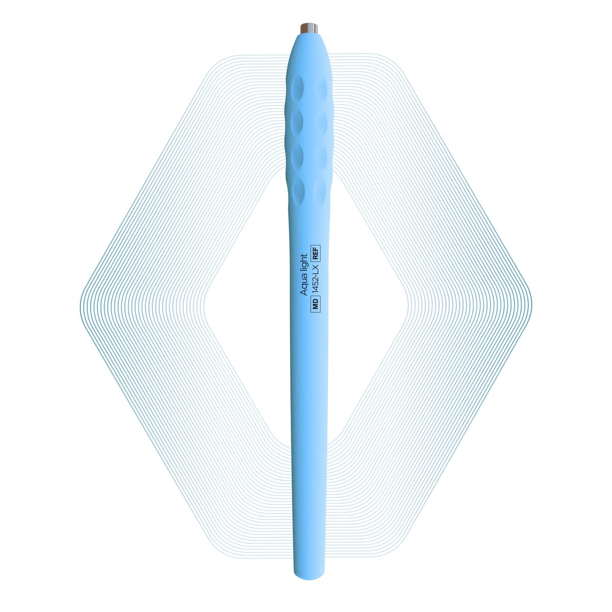 ErgoLX Plus - ErgoTip Handle, Single-end, Aqua light | ErgoTip 1452-LX – ErgoDenta ApS, Other Accessories