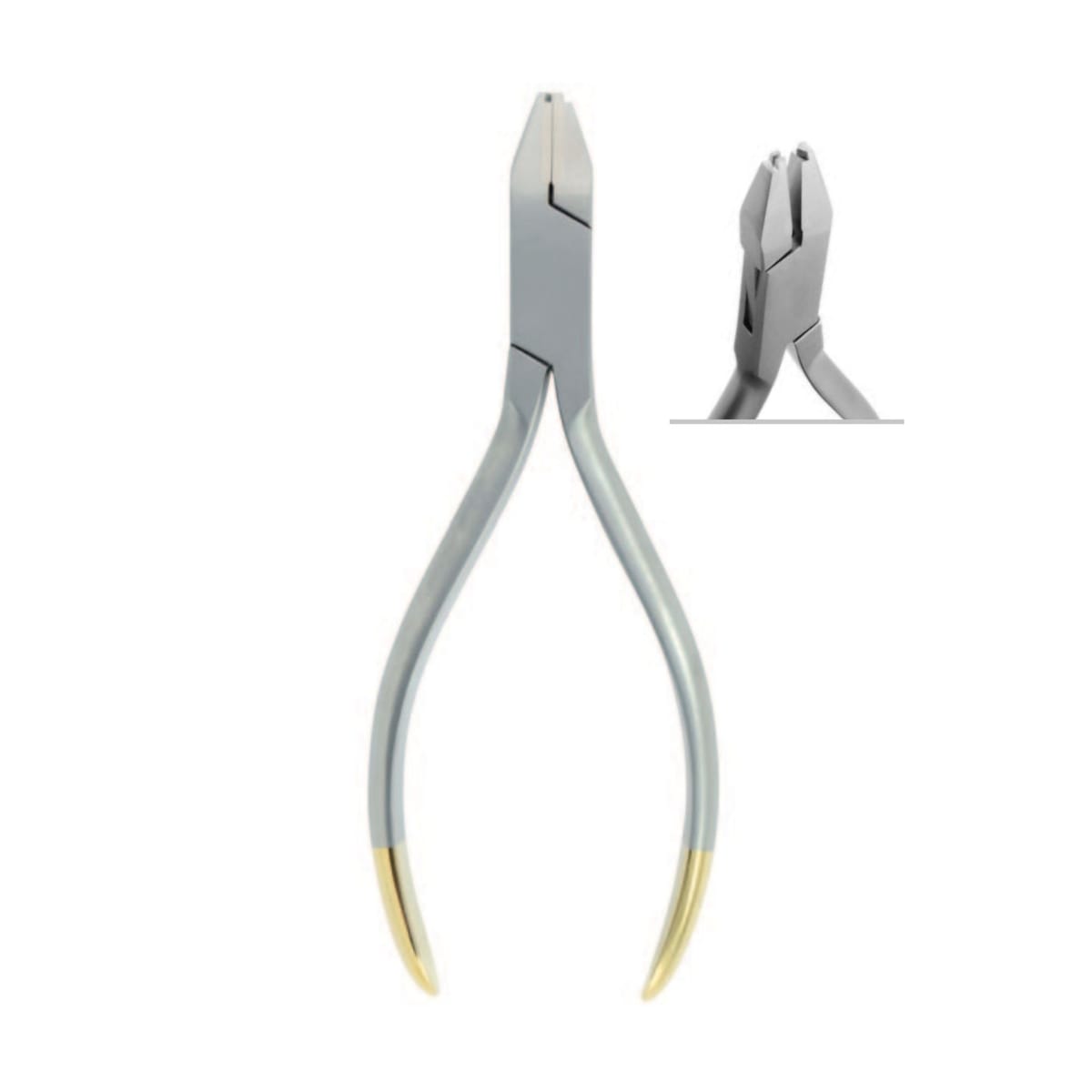 Crimpable Arch Wire Hook Pliers for surgical ball hooks straight, 14cm,TC 4717 – ErgoDenta ApS, Pliers
