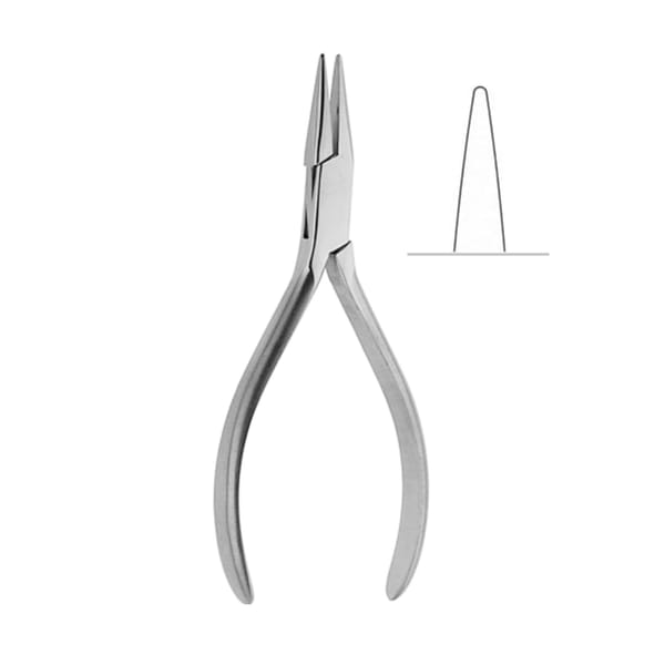 Flat Nose Pliers both sides smooth 4739