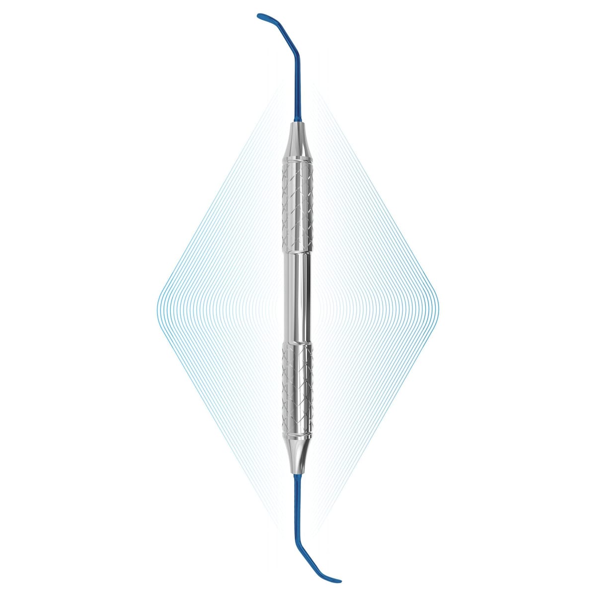Curettes #2, 3mm-4mm, Blue | ErgoDenta 7202B-SP – ErgoDenta ApS, Curettes
