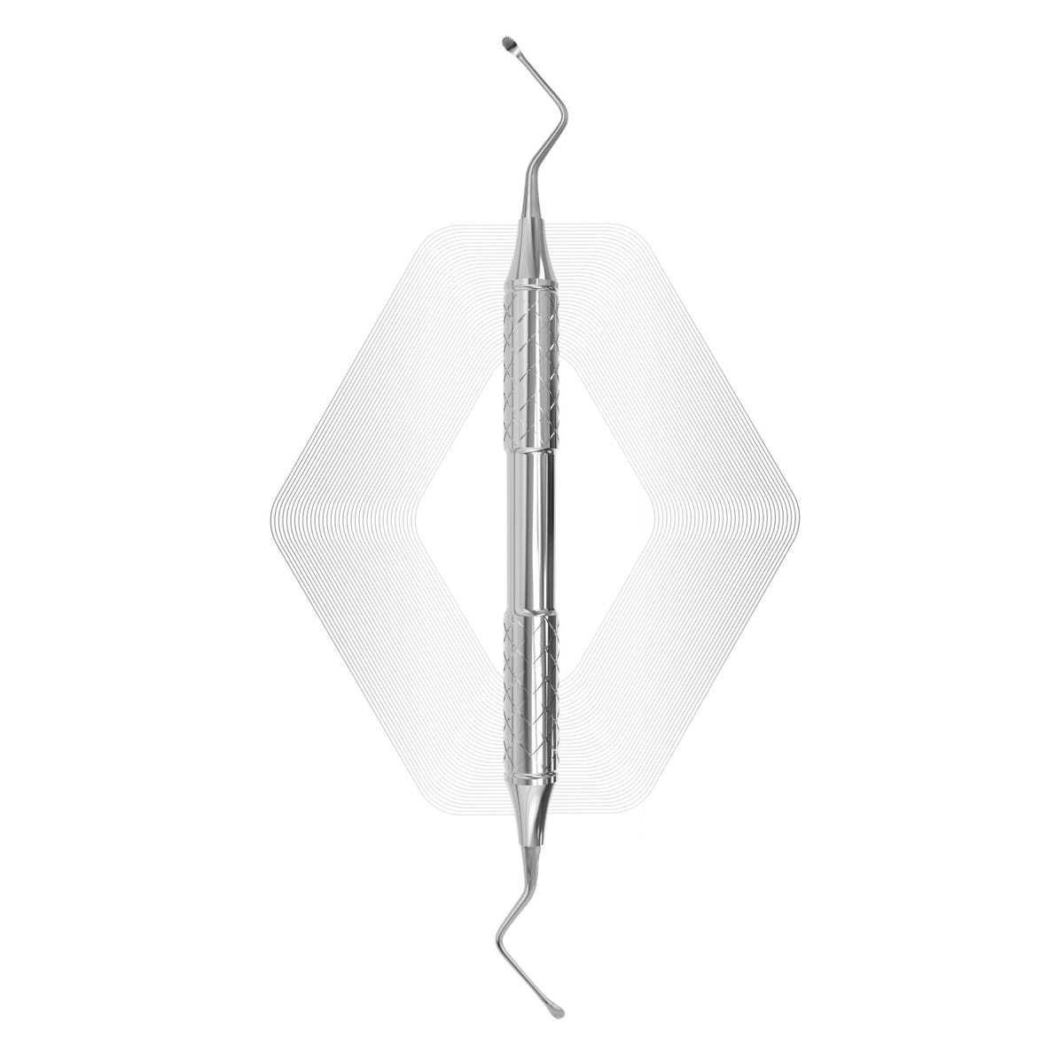 Lucas Bone Curette 85 Serrated | ErgoDenta 7703 SP – ErgoDenta ApS, Other Surgical Instruments